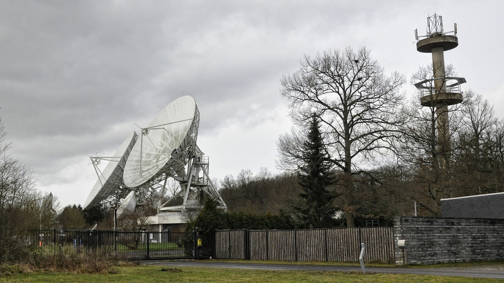 Station Télécom Satellite de Lessive